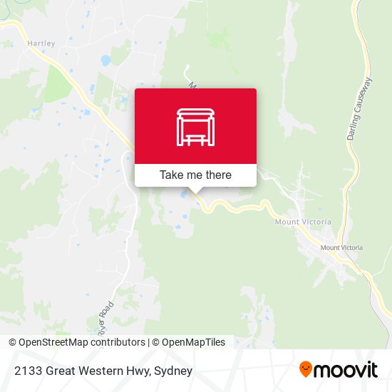 2133 Great Western Hwy map