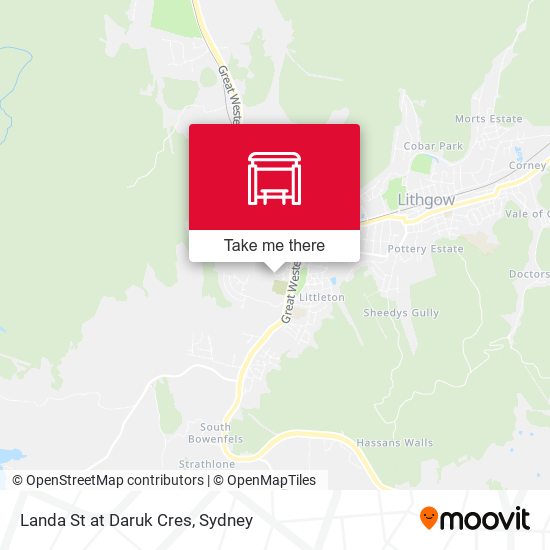Landa St at Daruk Cres map