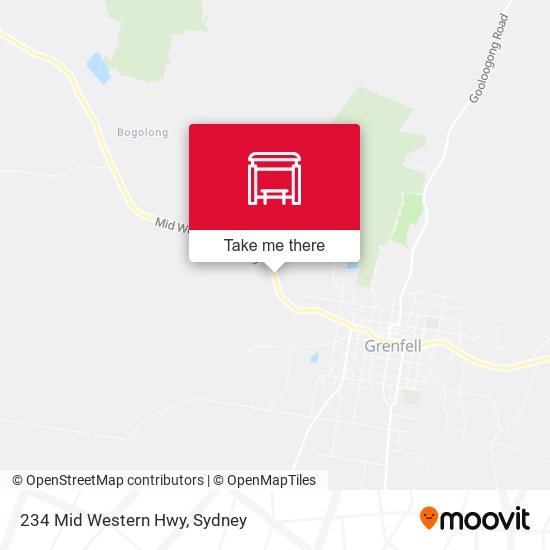 234 Mid Western Hwy map