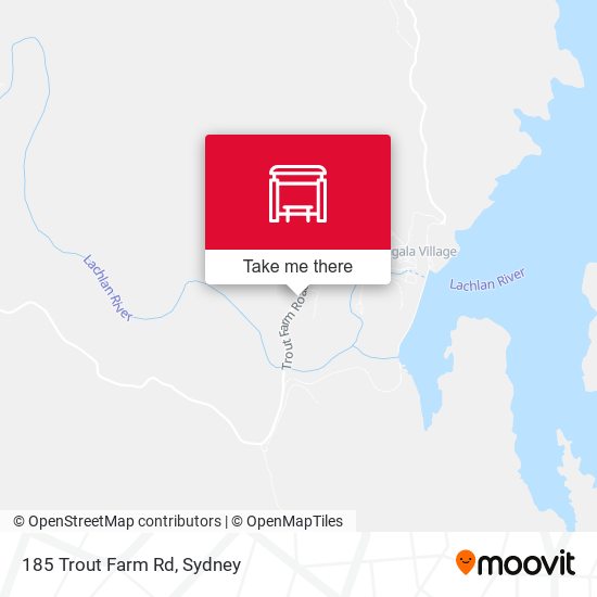 185 Trout Farm Rd map