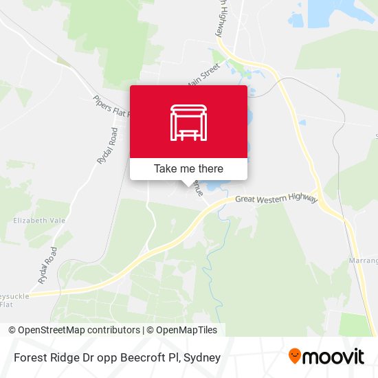 Forest Ridge Dr opp Beecroft Pl map