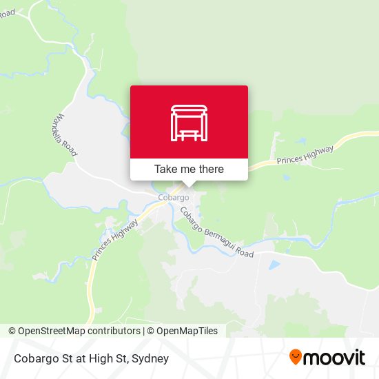 Cobargo St at High St map
