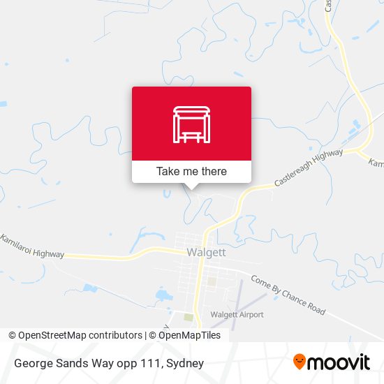 George Sands Way opp 111 map