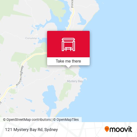 121 Mystery Bay Rd map