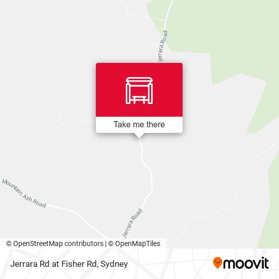 Jerrara Rd at Fisher Rd map