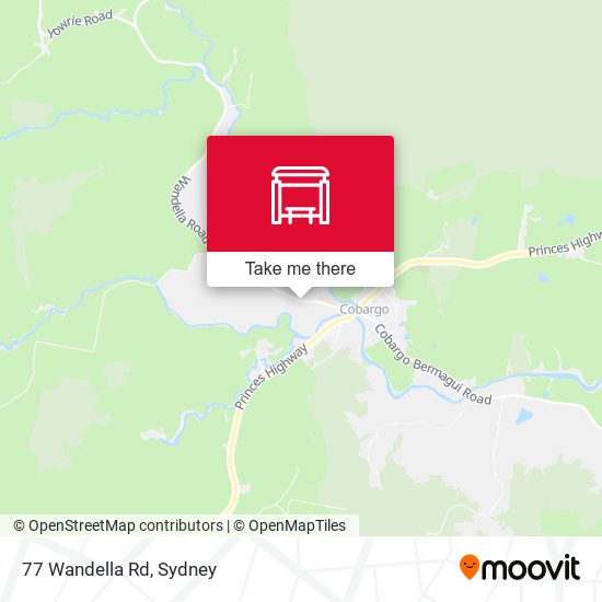 77 Wandella Rd map