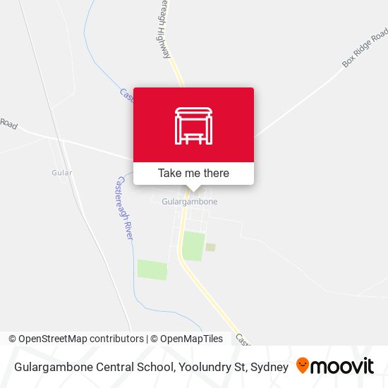 Gulargambone Central School, Yoolundry St map