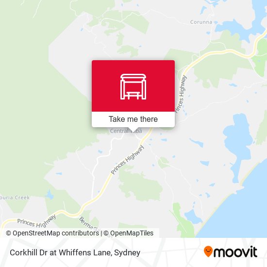 Corkhill Dr at Whiffens Lane map