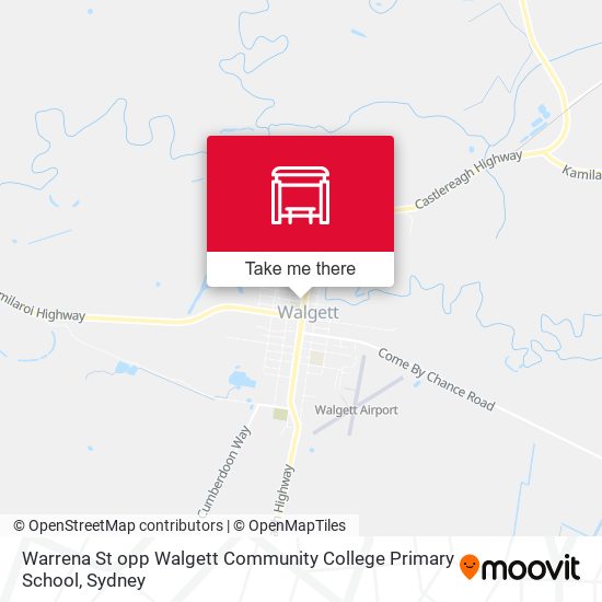 Warrena St opp Walgett Community College Primary School map