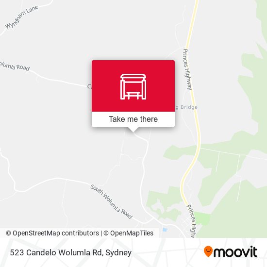 523 Candelo Wolumla Rd map