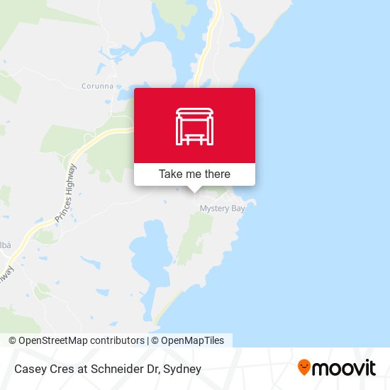 Casey Cres at Schneider Dr map