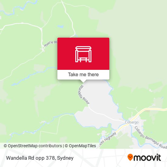 Wandella Rd opp 378 map