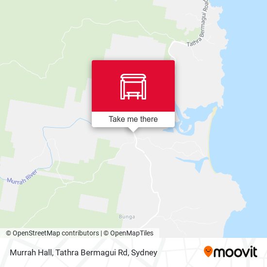 Murrah Hall, Tathra Bermagui Rd map