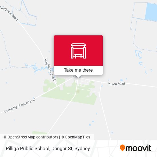 Pilliga Public School, Dangar St map
