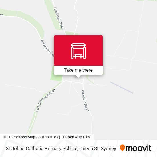 St Johns Catholic Primary School, Queen St map