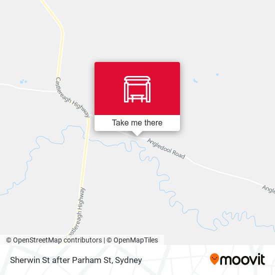 Sherwin St after Parham St map