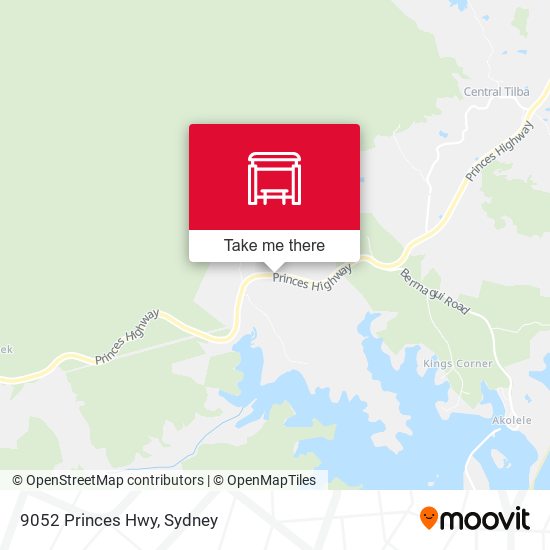 9052 Princes Hwy map