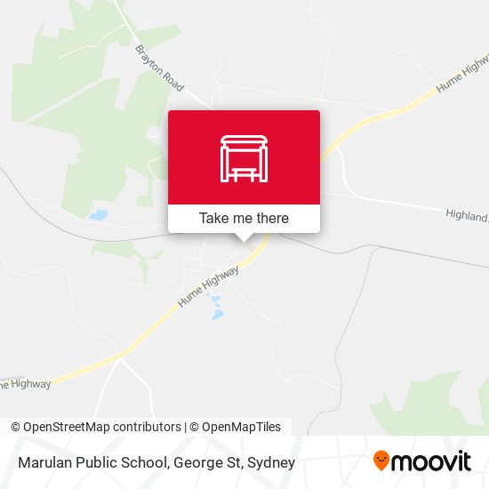 Marulan Public School, George St map
