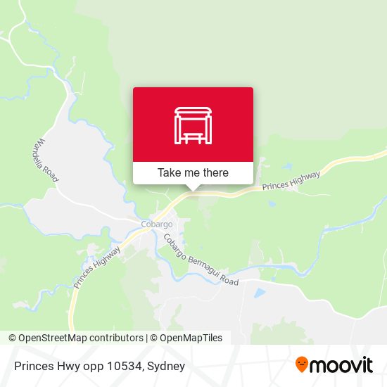 Princes Hwy opp 10534 map