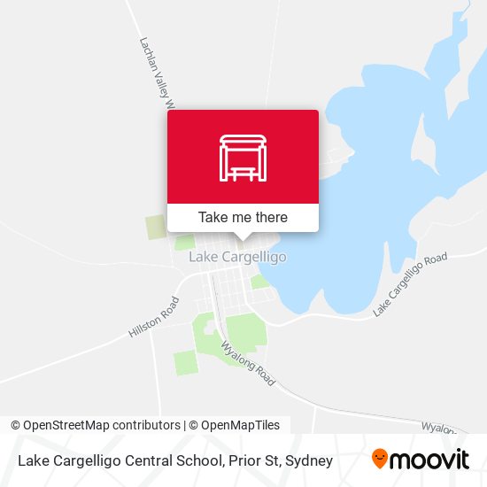 Lake Cargelligo Central School, Prior St map