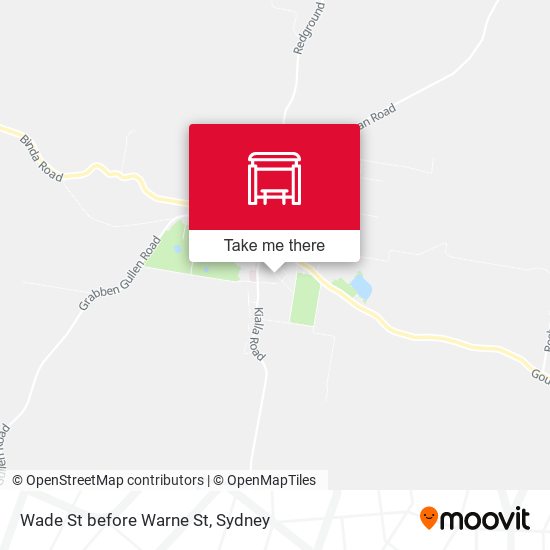 Wade St before Warne St map