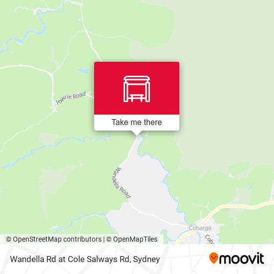 Wandella Rd at Cole Salways Rd map