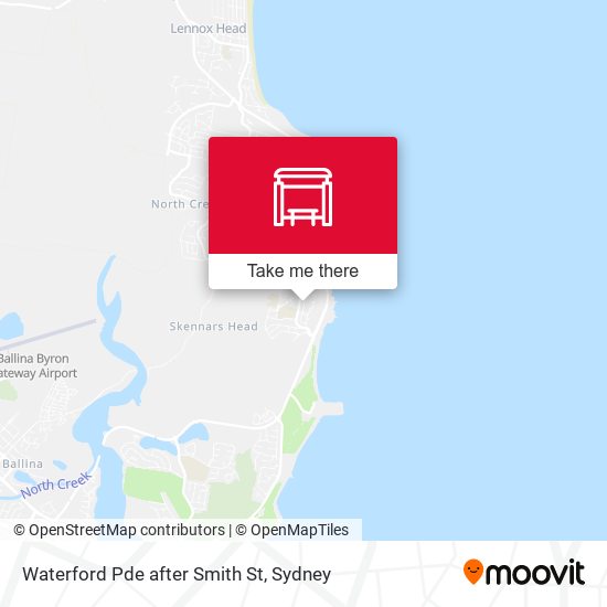 Waterford Pde after Smith St map