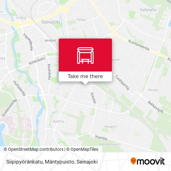 Siipipyöränkatu, Mäntypuisto map