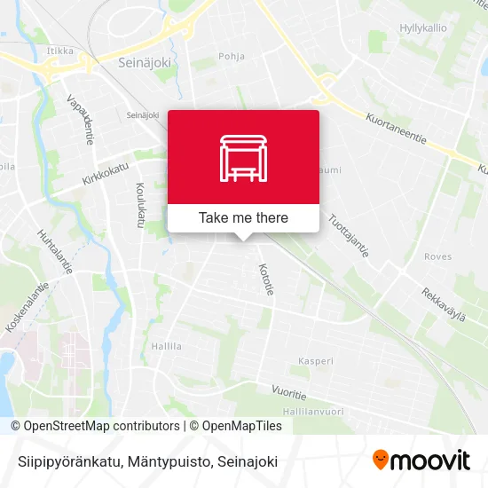 Siipipyöränkatu, Mäntypuisto map