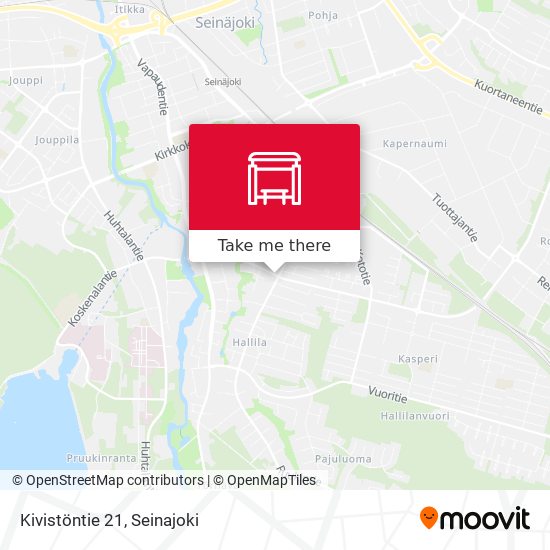 Kivistöntie 21 map