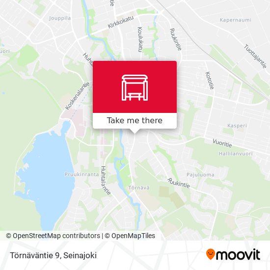 Törnäväntie 9 map