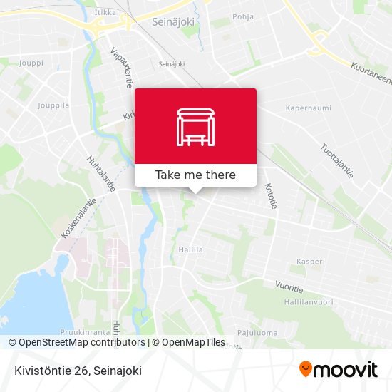 Kivistöntie 26 map
