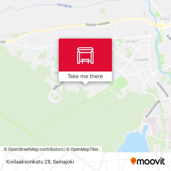 Kivilaaksonkatu 28 map