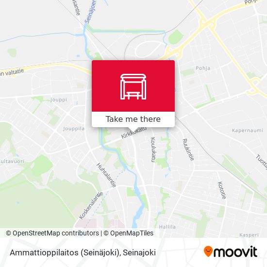 Ammattioppilaitos (Seinäjoki) map