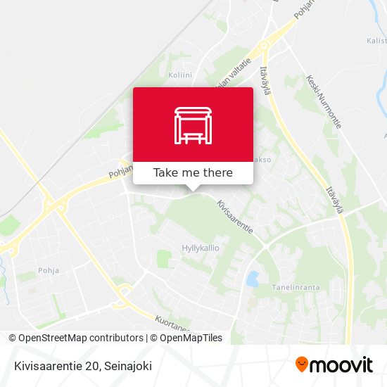 Kivisaarentie 20 map