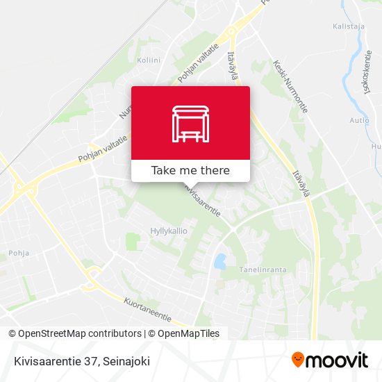 Kivisaarentie 37 map