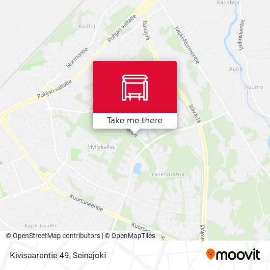 Kivisaarentie 49 map