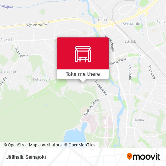 Jäähalli map