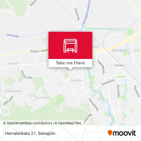 Herralankatu 21 map