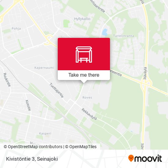Kivistöntie 3 map