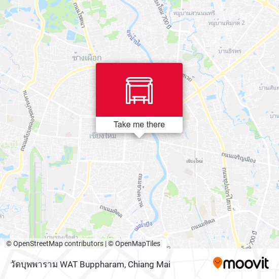 วัดบุพพาราม WAT Buppharam map