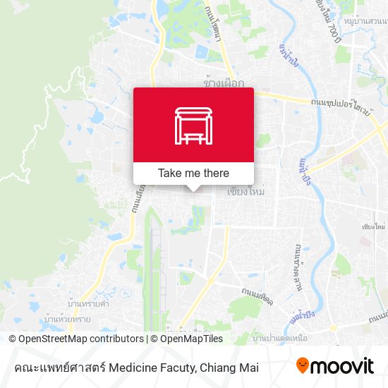 คณะแพทย์ศาสตร์ Medicine Facuty map