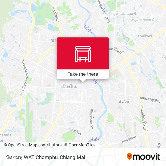 วัดชมพู WAT Chomphu map