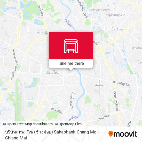 บริษัทสหพานิช (ช้างม่อย) Sahaphanit Chang Moi map