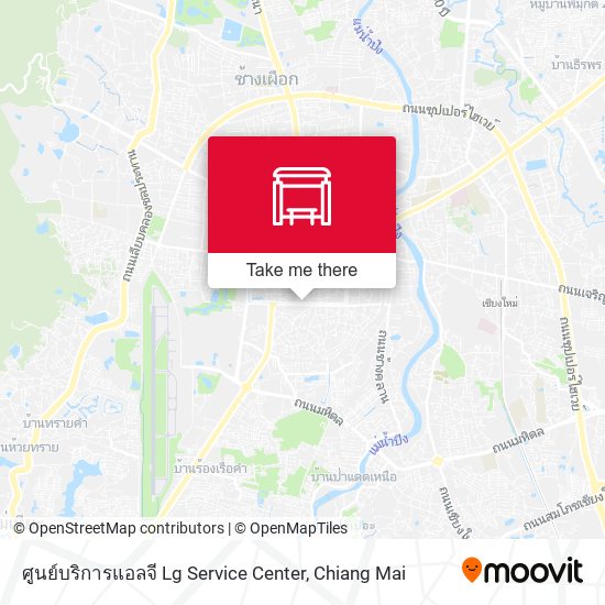 ศูนย์บริการแอลจี Lg Service Center map