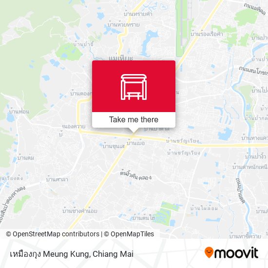 เหมืองกุง Meung Kung map