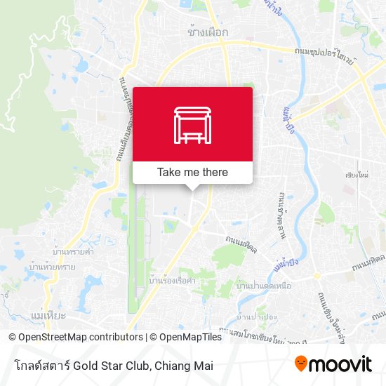 โกลด์สตาร์ Gold Star Club map