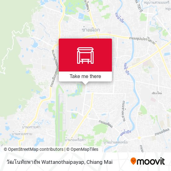 วัฒโนทัยพายัพ Wattanothaipayap map