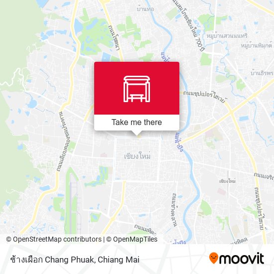 ช้างเผือก Chang Phuak map