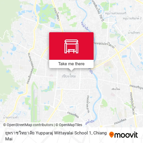 ยุพราชวิทยาลัย Yupparaj Wittayalai School 1 map